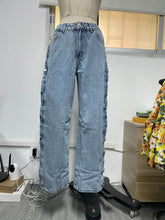 Trendy Dünne Casual High Waist Loose Denim Hose